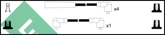 Set cablaj aprinder LUC7343 LUCAS