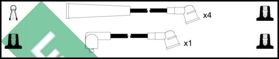 Set cablaj aprinder LUC7348 LUCAS