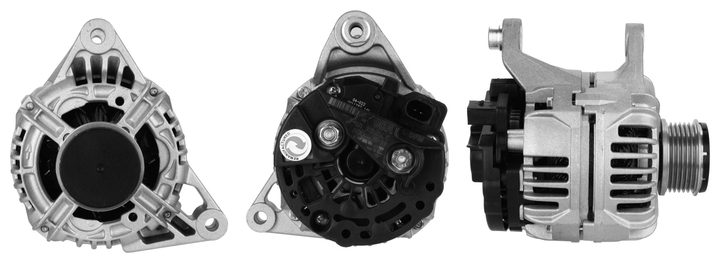 Generator / Alternator LRA02086 LUCAS