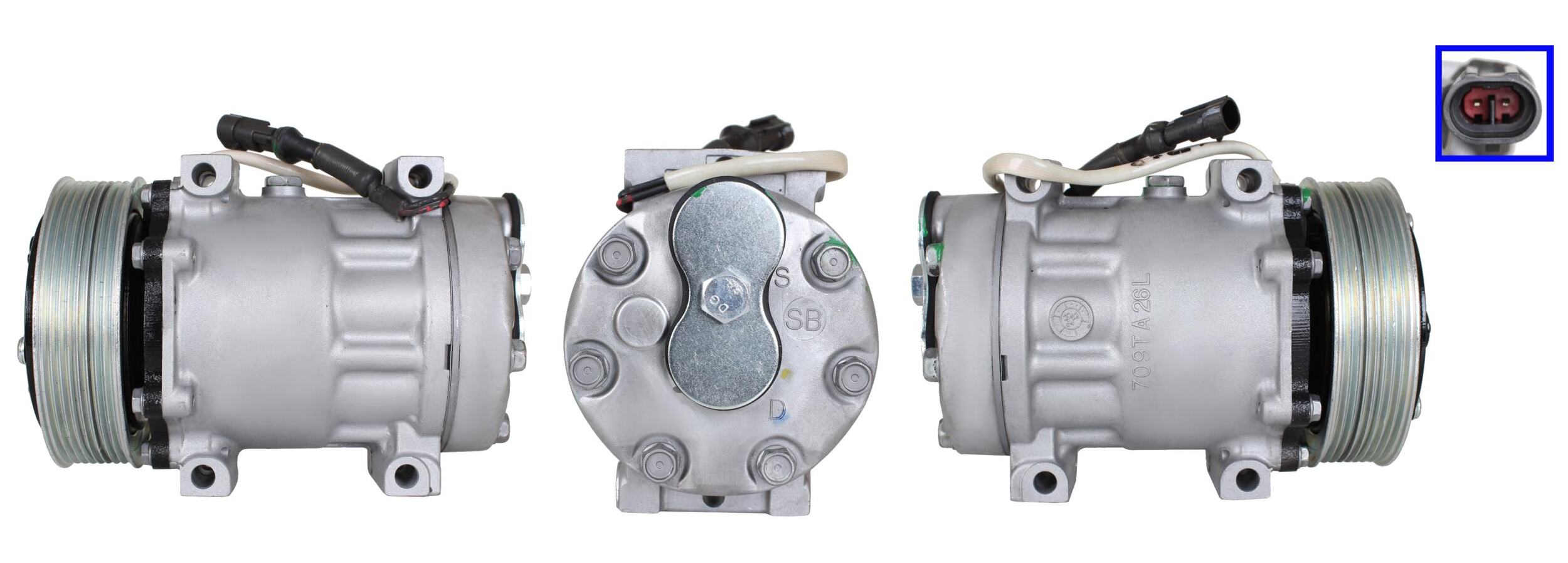 Compresor, climatizare ACP01071 LUCAS