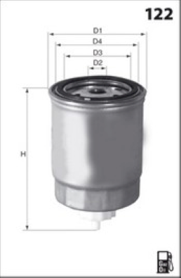Filtru combustibil LFDS329 LUCAS