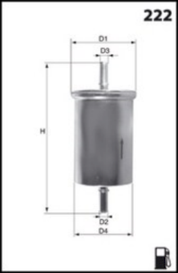 Filtru combustibil LFP LUCAS