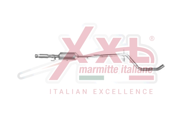 Clapeta ploaie, teava iesire PG007 XXLMARMITTEITALIANE