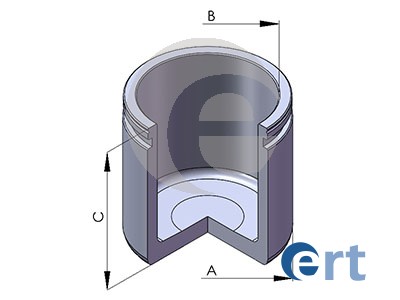 Piston, etrier frana 150233-C ERT