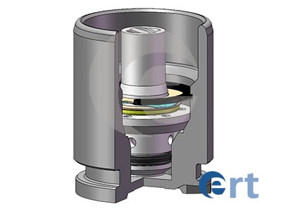 Piston, etrier frana 150555K ERT