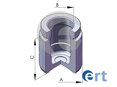 Piston, etrier frana 150582-C ERT