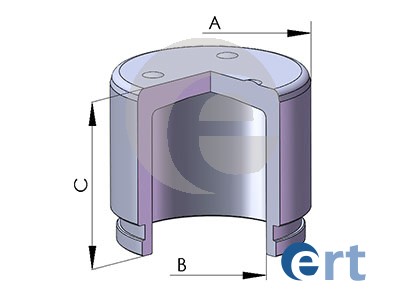 Piston, etrier frana 150589-C ERT