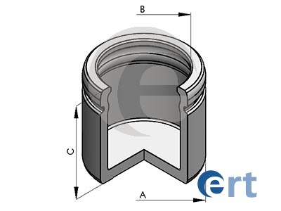 Piston, etrier frana 150595-C ERT