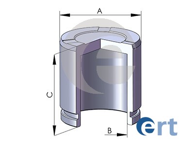 Piston, etrier frana 150804-C ERT