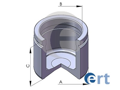 Piston, etrier frana 150956-C ERT