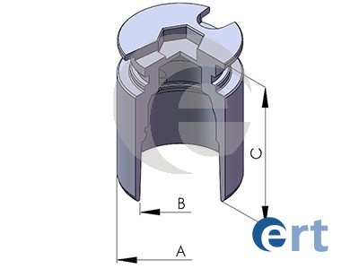 Piston, etrier frana 151690-C ERT