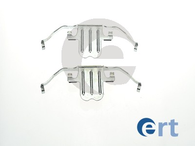 Set accesorii, placute frana 420054 ERT