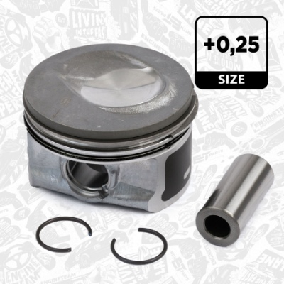 Piston PM006625 ET ENGINETEAM