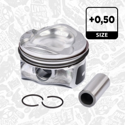 Piston PM008450 ET ENGINETEAM