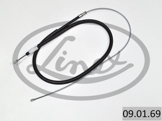Cablu, frana de parcare 09.01.69 LINEX