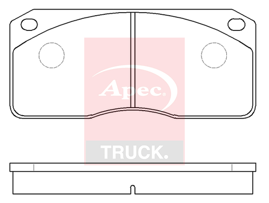 Set placute frana,frana disc PAD29302 APEC