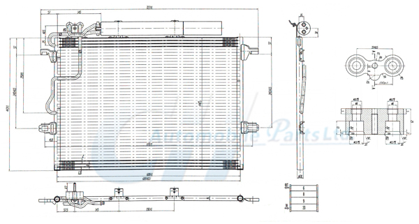 Condensator, climatizare 7110117 PowerMax