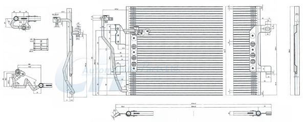 Condensator, climatizare 7110395 PowerMax