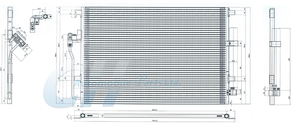 Condensator, climatizare 7110604 PowerMax