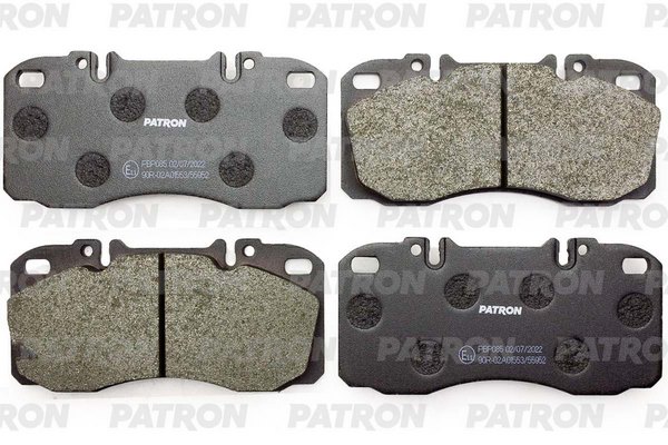 Set placute frana,frana disc PBP085 PATRON