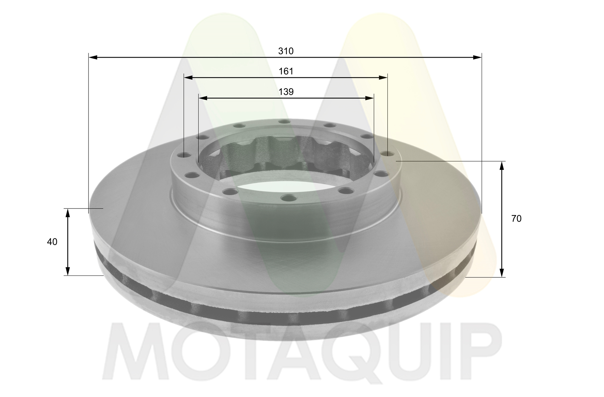 Disc frana LVBD2011 MOTAQUIP