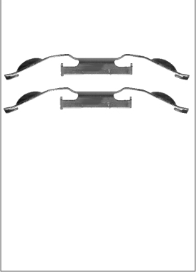 Set accesorii, placute frana LVMK1098 MOTAQUIP