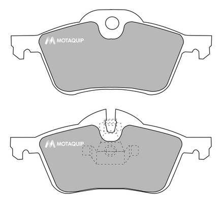 Set placute frana,frana disc LVXL1002 MOTAQUIP