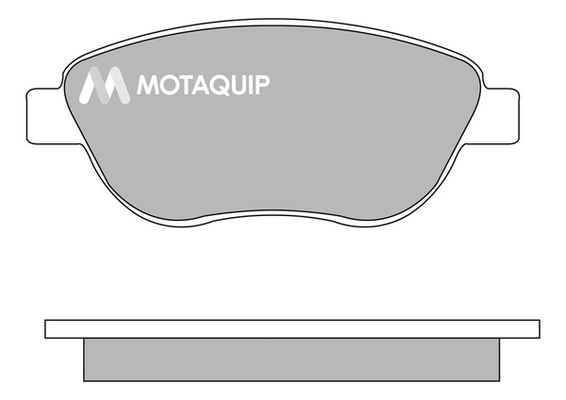 Set placute frana,frana disc LVXL1007 MOTAQUIP