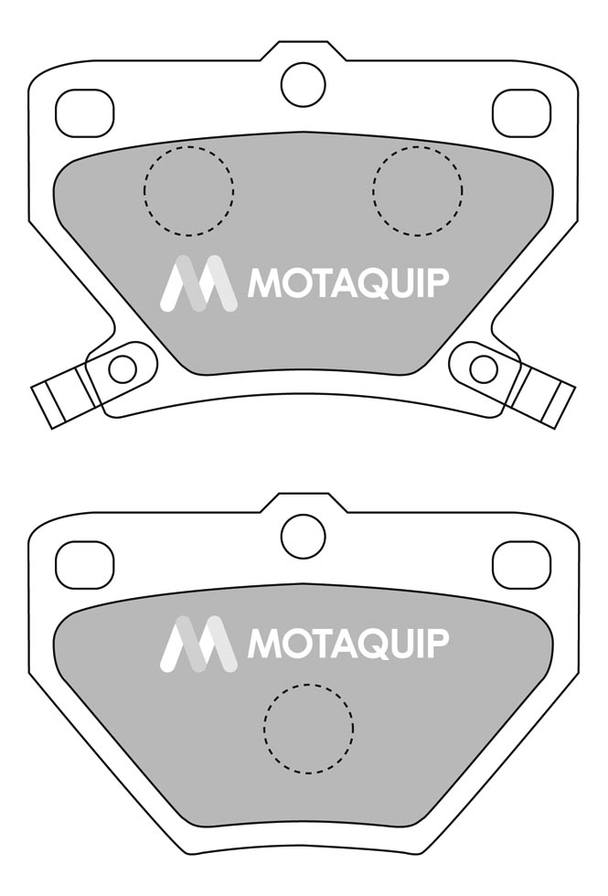Set placute frana,frana disc LVXL1013 MOTAQUIP
