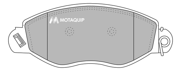 Set placute frana,frana disc LVXL1021 MOTAQUIP