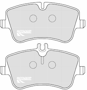 Set placute frana,frana disc LVXL1076 MOTAQUIP