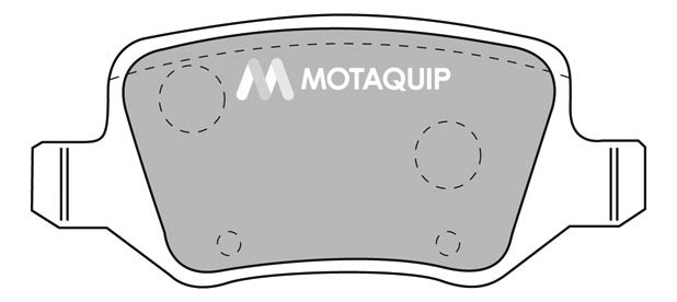 Set placute frana,frana disc LVXL1077 MOTAQUIP