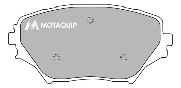 Set placute frana,frana disc LVXL1109 MOTAQUIP