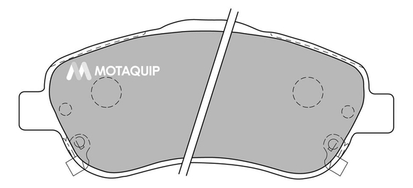 Set placute frana,frana disc LVXL1136 MOTAQUIP