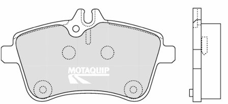 Set placute frana,frana disc LVXL1267 MOTAQUIP