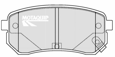 Set placute frana,frana disc LVXL1272 MOTAQUIP