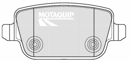 Set placute frana,frana disc LVXL1294 MOTAQUIP