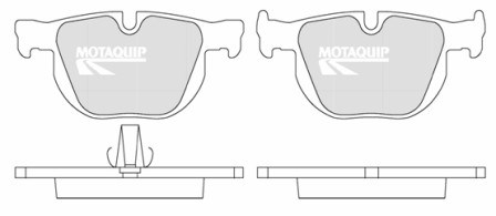 Set placute frana,frana disc LVXL1308 MOTAQUIP