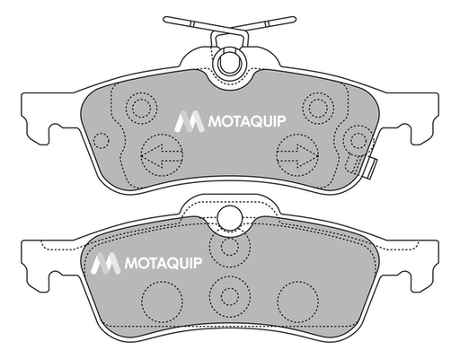 Set placute frana,frana disc LVXL1322 MOTAQUIP