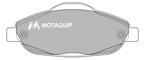 Set placute frana,frana disc LVXL1333 MOTAQUIP