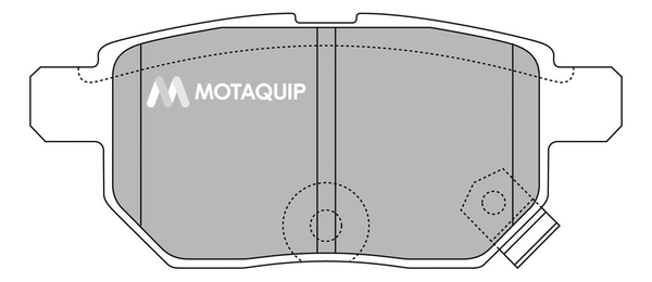 Set placute frana,frana disc LVXL1363 MOTAQUIP