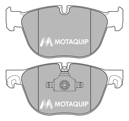 Set placute frana,frana disc LVXL1368 MOTAQUIP