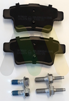 Set placute frana,frana disc LVXL1374 MOTAQUIP