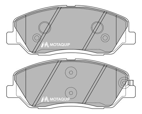 Set placute frana,frana disc LVXL1388 MOTAQUIP