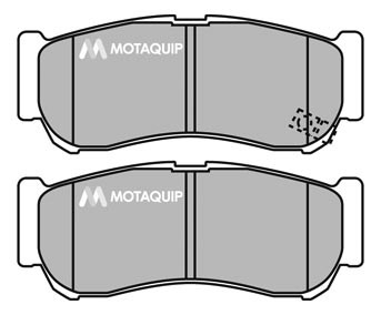 Set placute frana,frana disc LVXL1389 MOTAQUIP