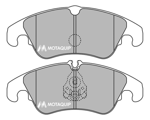 Set placute frana,frana disc LVXL1401 MOTAQUIP