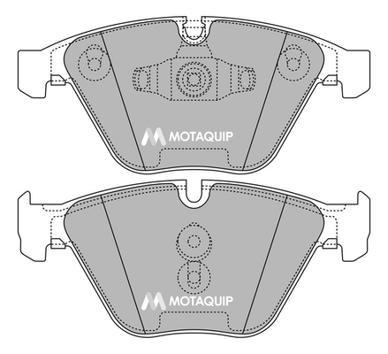 Set placute frana,frana disc LVXL1411 MOTAQUIP