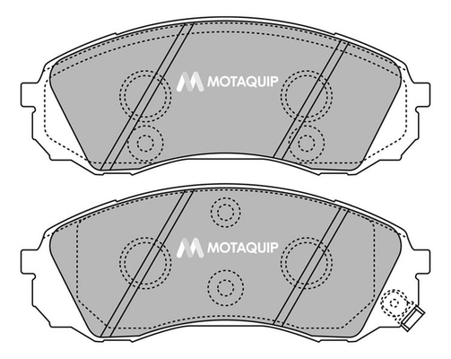 Set placute frana,frana disc LVXL1420 MOTAQUIP