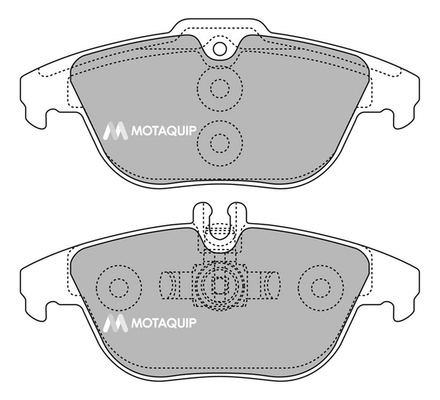 Set placute frana,frana disc LVXL1425 MOTAQUIP