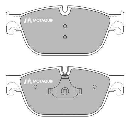 Set placute frana,frana disc LVXL1642 MOTAQUIP